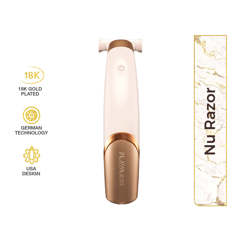 Nu Razor™ is the new revolutionary solution for instant, painless, hair removal.