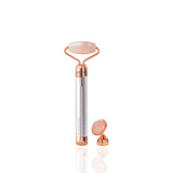 Contour Micro Vibrating Facial Rose Quartz Roller & Massager